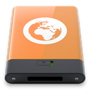 Orange, Server, w SandyBrown icon