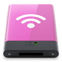 Airport, w, pink Orchid icon