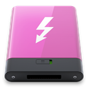 thunderbolt, pink, w Orchid icon