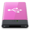 pink, w, Usb Orchid icon