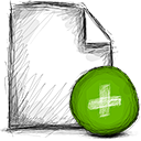 Add, File OliveDrab icon