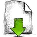 download, File Black icon