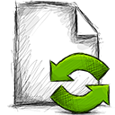File, refresh OliveDrab icon