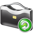 Briefcase, Reload DarkSlateGray icon