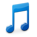 music, Library, itunes Black icon