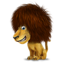 lion Black icon