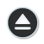 button, sticker, Eject DarkSlateGray icon