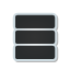 Database, sticker DarkSlateGray icon