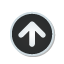 sticker, Up, navigation DarkSlateGray icon