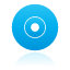 Blue, disc DeepSkyBlue icon