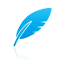 quill, Blue Black icon