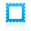 Blue, Stamp DeepSkyBlue icon