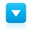 Down, toggle, Blue DeepSkyBlue icon