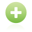 button, green, Add Black icon