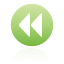 green, button, rew Black icon