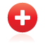 button, red, Add Black icon