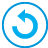 rotate, button, Blue, Basic, Ccw DodgerBlue icon