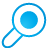 search, Basic, Blue Black icon