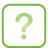 Basic, question, button, green YellowGreen icon