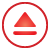 red, button, Eject, Basic Crimson icon