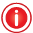 red, frame, Information, Basic Crimson icon