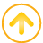 yellow, navigation, Up, Basic Orange icon