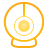 Basic, Cam, web, yellow Orange icon