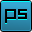 adobe, photoshop SteelBlue icon