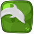 dolphin OliveDrab icon
