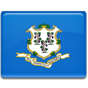 Connecticut, flag RoyalBlue icon