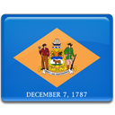 flag, Delaware RoyalBlue icon