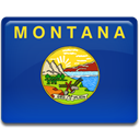 montana, flag MidnightBlue icon