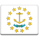 rhode, flag, Island WhiteSmoke icon