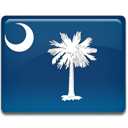 south, Carolina, flag MidnightBlue icon