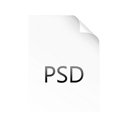 Psd Black icon