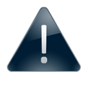 warning Black icon