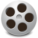 videos, toolbar Black icon