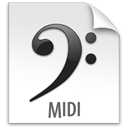 midi, File, z WhiteSmoke icon