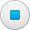 stop, base, button, waxed WhiteSmoke icon