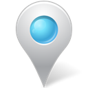 Azure, marker, socialize, base, Map, inside Black icon
