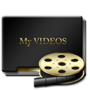Myvideos DarkSlateGray icon