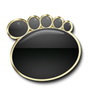 Gomplayer Black icon
