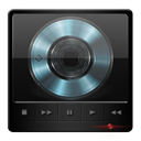 music, player DarkSlateGray icon