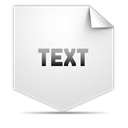 Clipping, Text Gainsboro icon