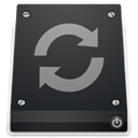 Restore, drive DarkSlateGray icon