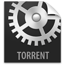 File, torrent, z DarkSlateGray icon