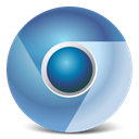 chromium, Browser SteelBlue icon