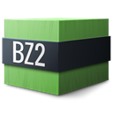 bzip Black icon