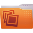 Folder, images Chocolate icon