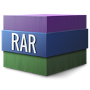 Rar DarkSlateGray icon